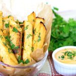 Cilantro Lime Jicama Fries