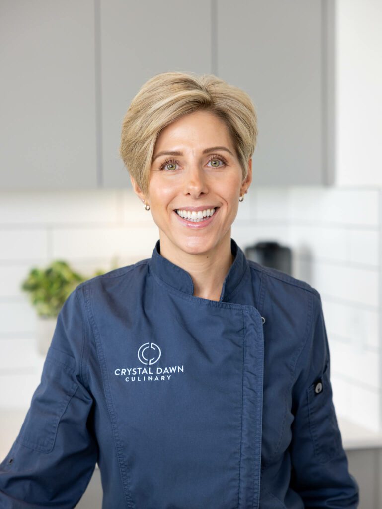 Bio photo of Crystal Bonnet in kitchen
