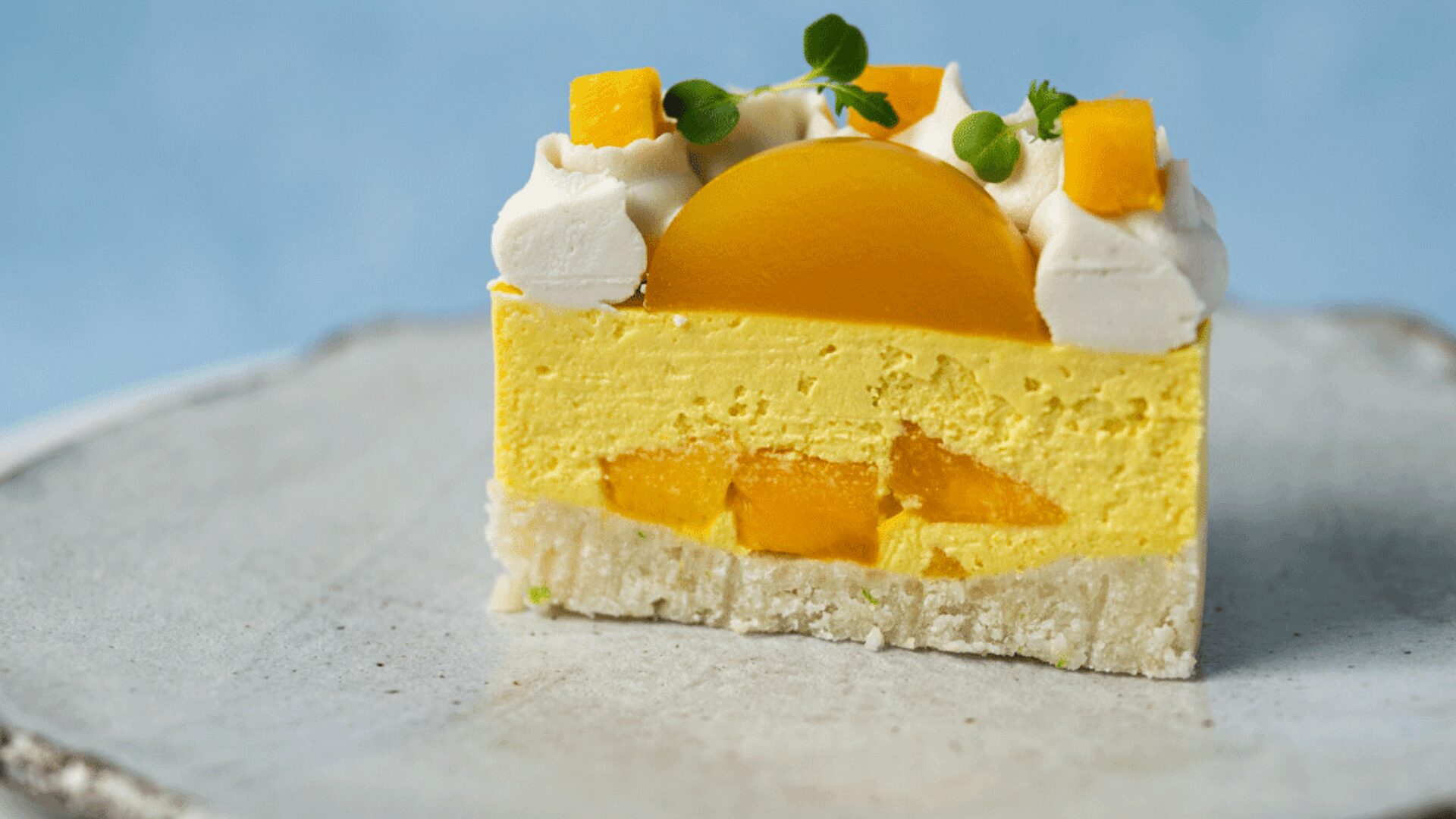 raw vegan desserts mango cheesecake